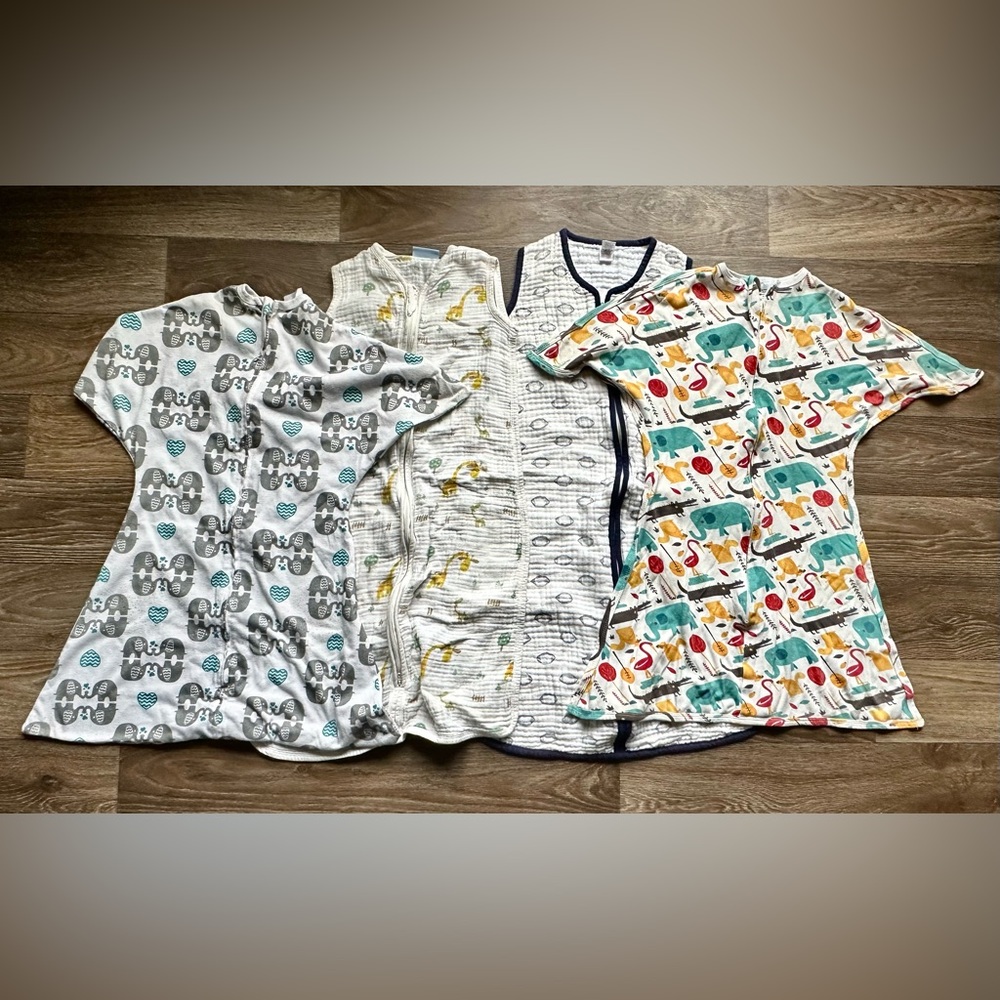 4 sleep sacks Baby safe sleep